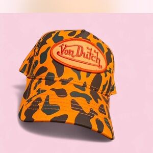 Y2K Rare Von Dutch Pink and White Cow print Trucker Hat never worn Von Dutch | Accessories | Y2k Rare Von Dutch Pink And White  main image 3